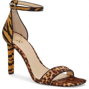 Vince Camuto Leopard & Tiger Print Hair Heels